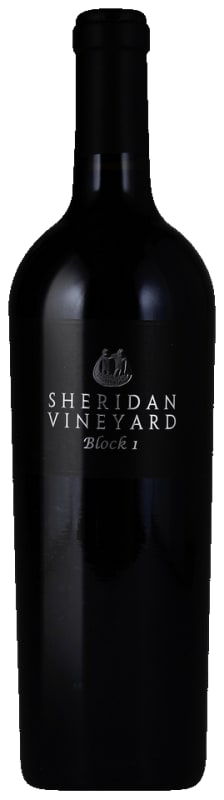Sheridan Vineyard Block One Cabernet Sauvignon 2009 Front Bottle Shot