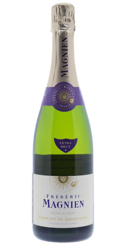 Frederic Magnien Cremant de Bourgogne Blanc de Noirs Extra Brut Front Bottle Shot