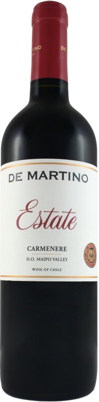De Martino Estate Carmenere 2019 Front Bottle Shot