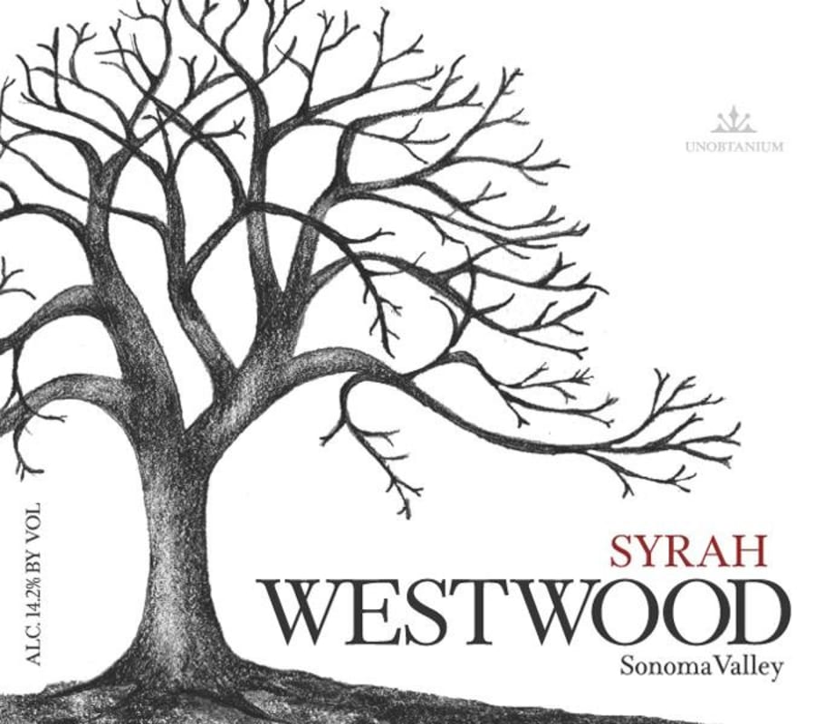 Westwood Winery Syrah 2007 Front Label