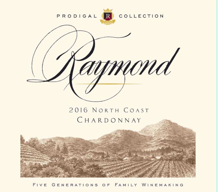 Raymond Family Classic Chardonnay 2016 Front Label
