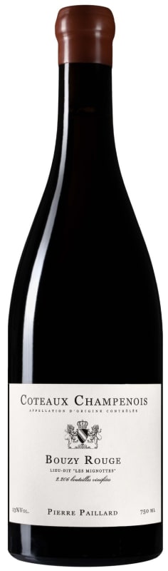 Pierre Paillard Coteaux Champenois Bouzy Rouge Les Mignottes 2022 Front Bottle Shot