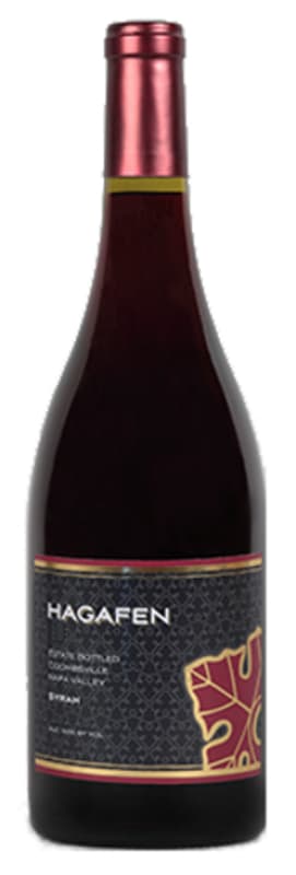 Hagafen Syrah (OU Kosher) 2016 Front Bottle Shot