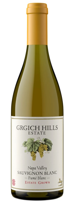Grgich Hills Estate Sauvignon Blanc 2018 Front Bottle Shot