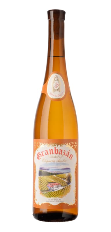 Granbazan Etiqueta Ambar Albarino 2017 Front Bottle Shot