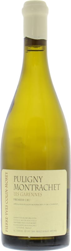 Pierre-Yves Colin-Morey Puligny-Montrachet La Garenne Premier Cru 2022 Front Bottle Shot