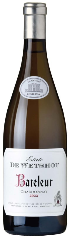 De Wetshof Bateleur Chardonnay 2023 Front Bottle Shot