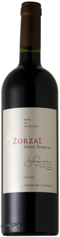 Zorzal Gran Terroir Malbec 2017 Front Bottle Shot