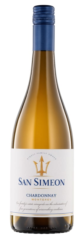 San Simeon Monterey Chardonnay 2023 Front Bottle Shot