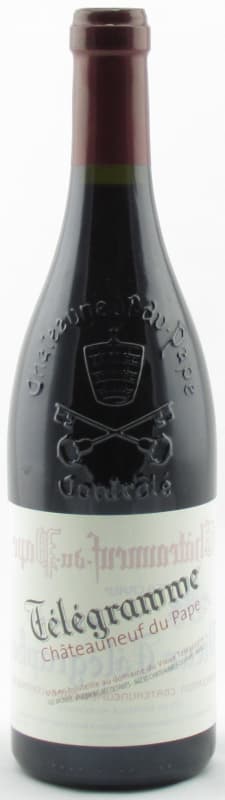 Domaine du Vieux Telegraphe Chateauneuf-du-Pape Telegramme (375ML half-bottle) 2013 Front Bottle Shot