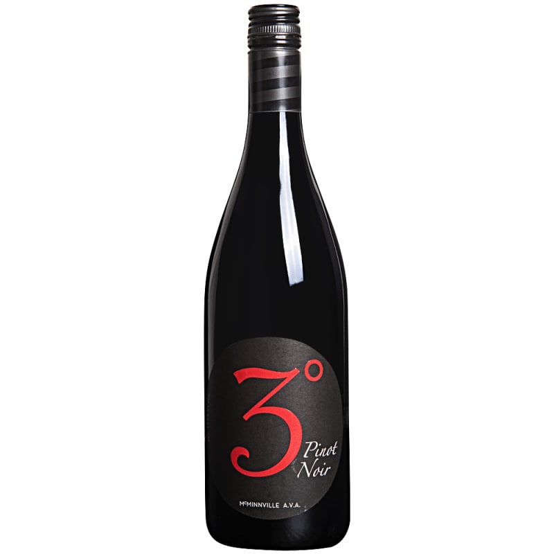 Maysara 3 Degrees Pinot Noir 2016 Front Bottle Shot