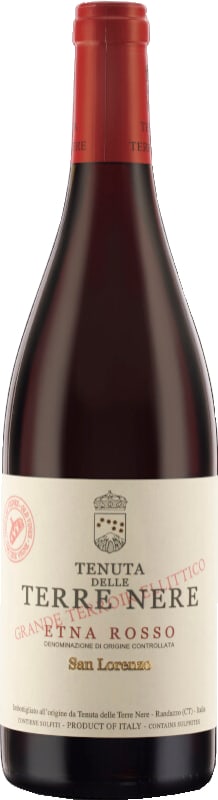 Tenuta delle Terre Nere Etna Rosso San Lorenzo 2022 Front Bottle Shot