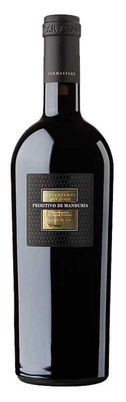 Cantine San Marzano Sessantanni Primitivo Di Manduria 2017 Front Bottle Shot