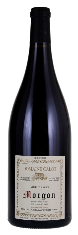 Domaine Calot Morgon Vieilles Vignes 2018 Front Bottle Shot