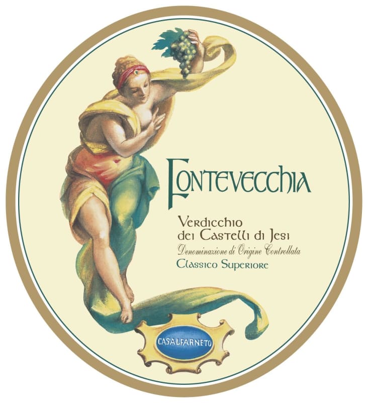 Azienda Agricola Casal Farneto Verdicchio dei Castelli di Jesi Fontevecchia 2015 Front Label