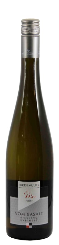 Eugen Muller Vom Basalt Pechstein Riesling Kabinett 2018 Front Bottle Shot