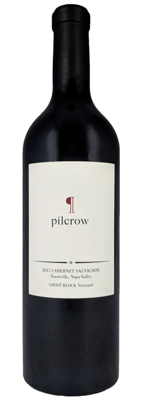 Pilcrow Ghost Block Cabernet Sauvignon 2017 Front Bottle Shot