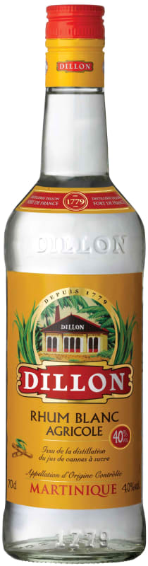 Dillon Rhum Blanc Rhum (700ML) Front Bottle Shot