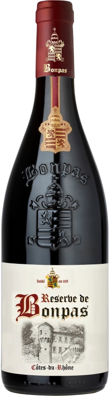 Bonpas Cotes-du-Rhone 2015 Front Bottle Shot