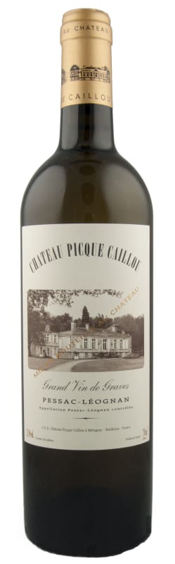Chateau Picque-Caillou Blanc 2018 Front Bottle Shot