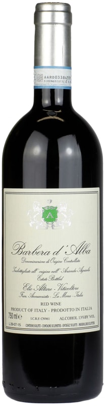 Elio Altare Barbera d'Alba 2023 Front Bottle Shot