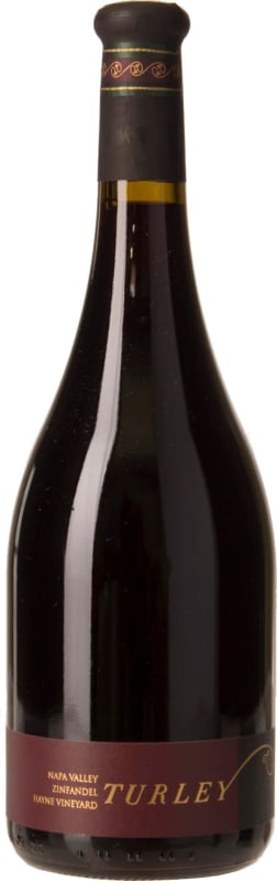 Turley Hayne Vineyard Zinfandel 2018 Front Bottle Shot