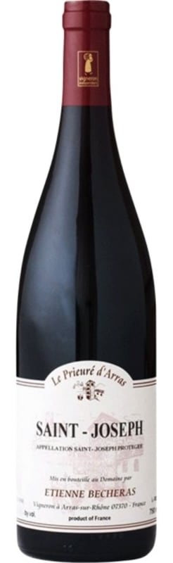 Etienne Becheras Saint-Joseph Le Prieure d'Arras 2023 Front Bottle Shot