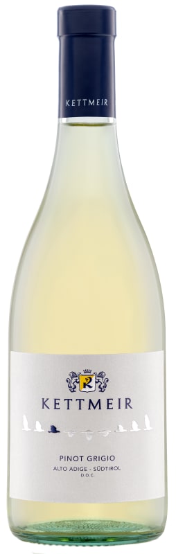 Kettmeir Pinot Grigio 2022 Front Bottle Shot