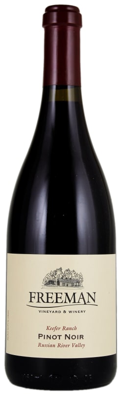 Freeman Keefer Ranch Pinot Noir 2014 Front Bottle Shot