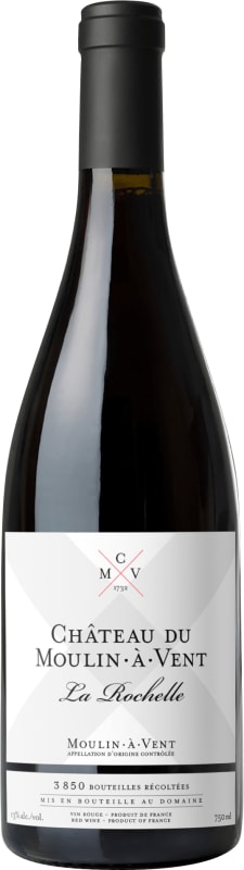 Chateau du Moulin-a-Vent La Rochelle 2018 Front Bottle Shot