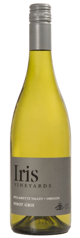 Iris Vineyards Pinot Gris 2021 Front Bottle Shot