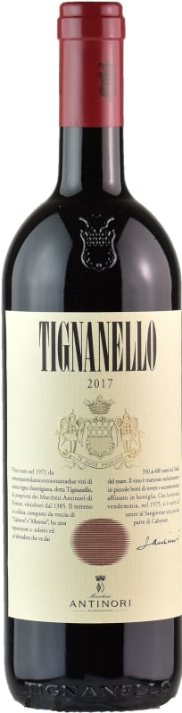 Marchesi Antinori Tignanello (375ML half-bottle) 2017 Front Bottle Shot