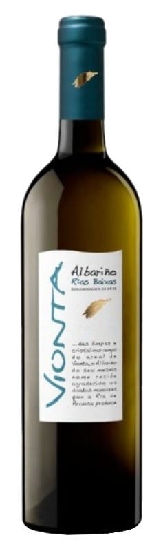 Vionta Albarino 2016 Front Bottle Shot