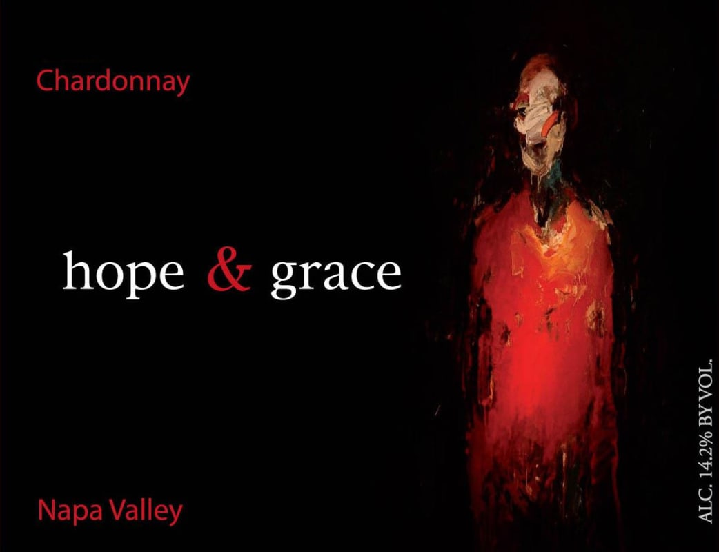 Hope & Grace Wines Chardonnay 2013 Front Label