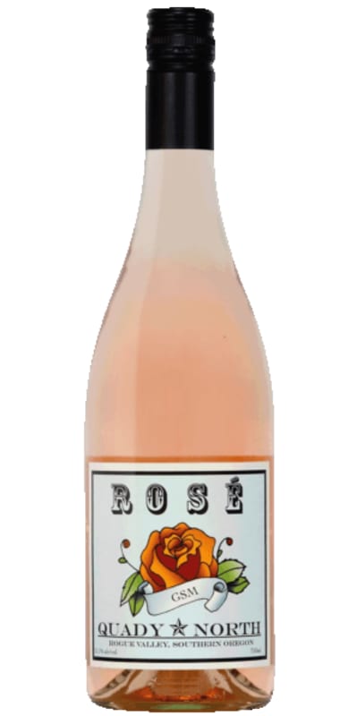 Quady North GSM Rose 2021 Front Bottle Shot