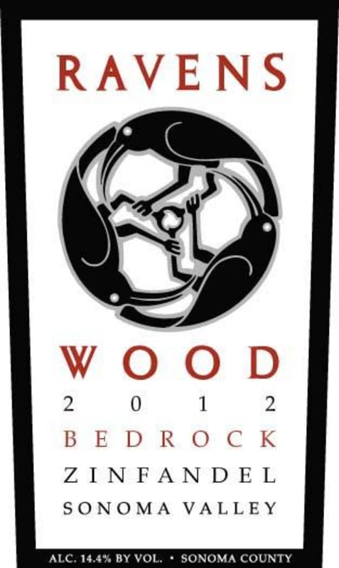 Ravenswood Bedrock Zinfandel 2012 Front Label