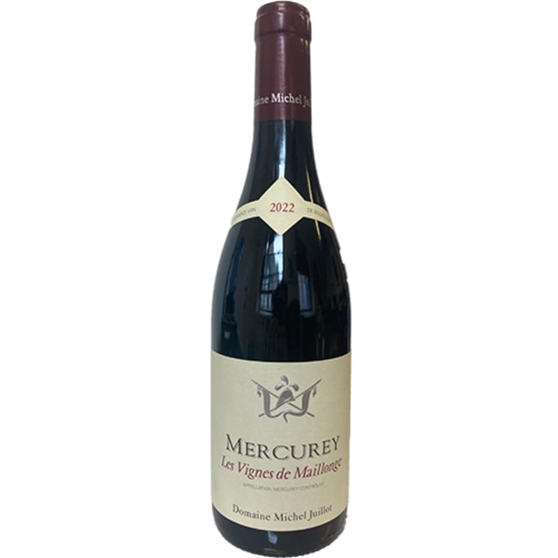 Domaine Michel Juillot Mercurey Les Vignes de Maillonge 2022 Front Bottle Shot