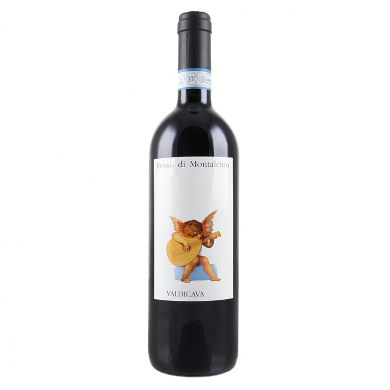 Valdicava Rosso di Montalcino 2018 Front Bottle Shot
