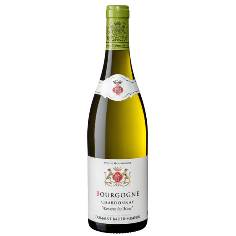 Bader-Mimeur Bourgogne Blanc Dessous les Mues 2019 Front Bottle Shot