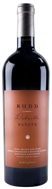 Rudd Oakville Estate Proprietary Red (scuffed label) 2001 Front Bottle Shot