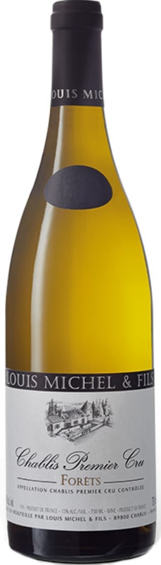Louis Michel Chablis Forets Premier Cru 2017 Front Bottle Shot