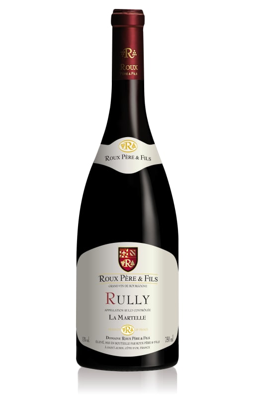 Domaine Roux Pere & Fils Rully La Martelle Rouge 2017 Front Bottle Shot