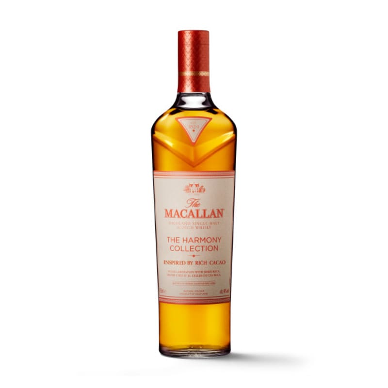The Macallan The Harmony Collection Rich Cacao Single Malt Scotch Whisky Front Bottle Shot