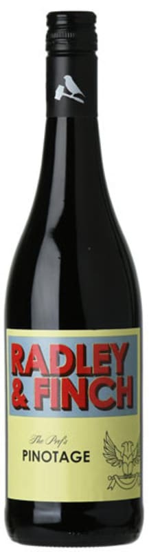 Radley & Finch The Profs Pinotage 2025 Front Bottle Shot
