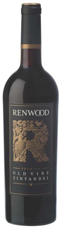 Renwood Premier Old Vine Zinfandel 2013 Front Bottle Shot