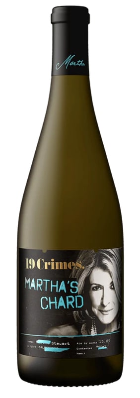 19 Crimes Martha's Chard 2022 Front Bottle Shot