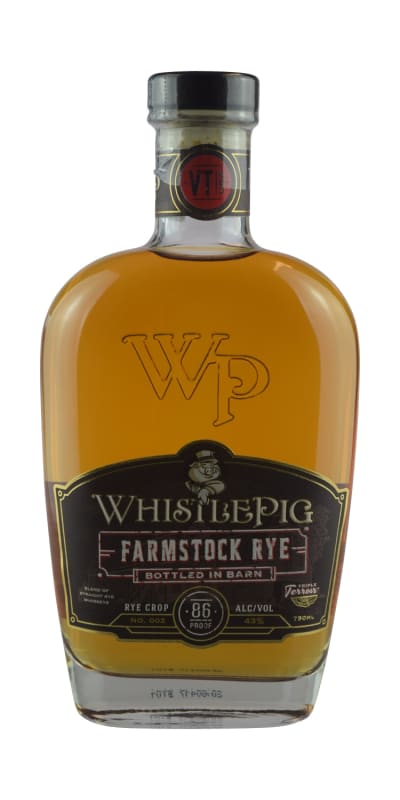 WhistlePig Farmstock Rye Crop 2 Front Bottle Shot
