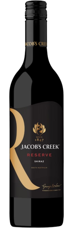 Jacob's Creek Reserve Shiraz 2022 Front Bottle Shot