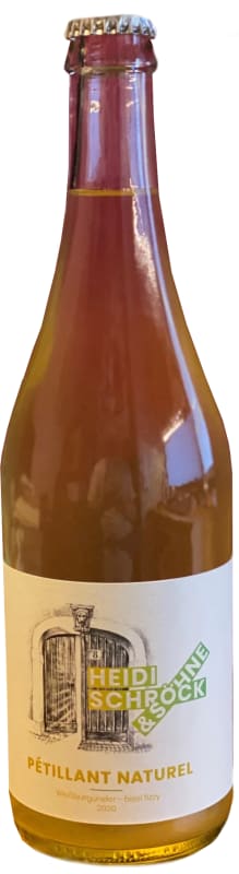 Heidi Schrock & Sohne Pinot Blanc Pet Nat 2020 Front Bottle Shot