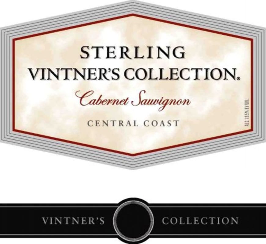 Sterling Vintner's Collection Cabernet Sauvignon 2008 Front Label